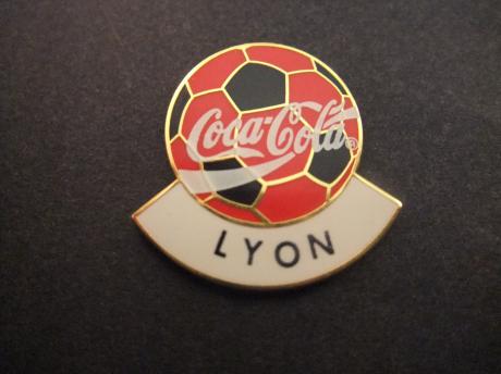 Lyon voetbal Frankrijk sponsor Coca Cola